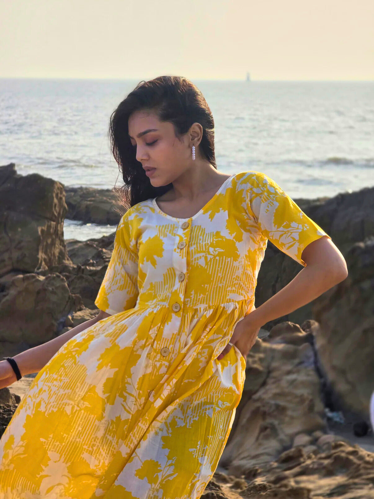Marigold Mirage Dress
