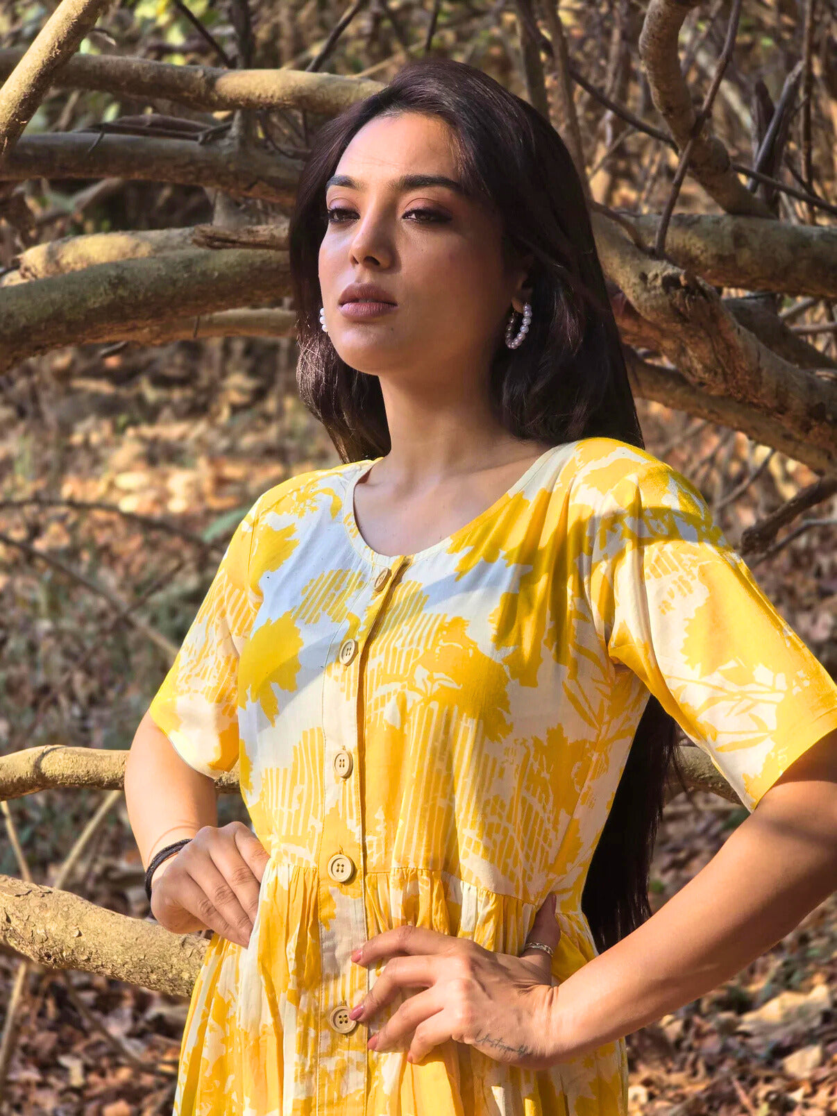 Marigold Mirage Dress