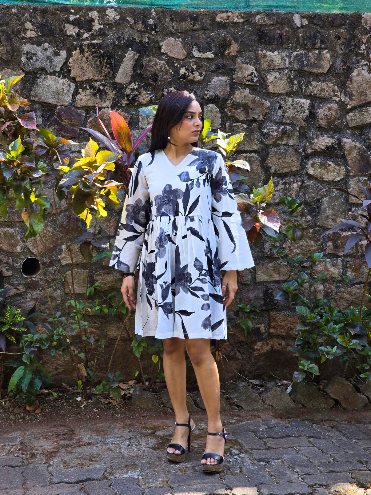 Petal Whispers Dress
